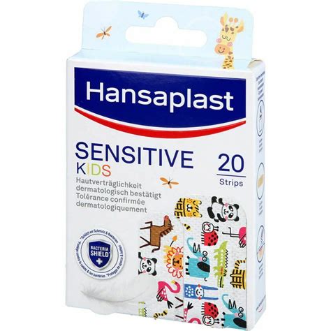 Hansaplast Sensitive Kinder Pflasterstrips 20 St Pzn16759224