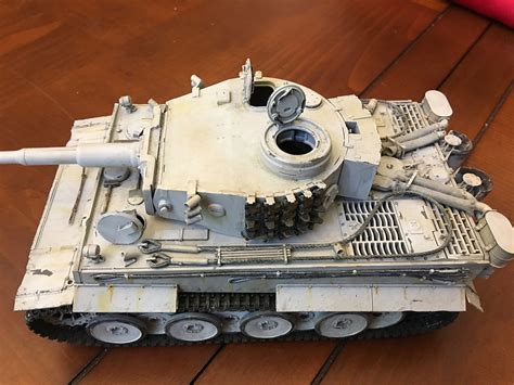 German Tiger I Early Production Tank Plastic Model Tank