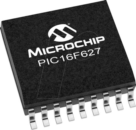 PIC 16F627 04SO 8 Bit PICmicro Microcontroller 1 75 KB 20 MHz SO 18