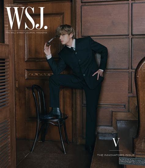 BTS V's 'Wall Street Journal Magazine' cover has the highest sales and ...