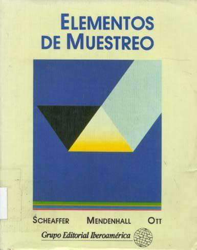 Elementos De Muestreo 9789687270203 IberLibro