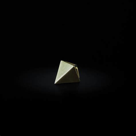 Gold Pyramid Pendant | Pendant, Unisex jewelry, Pyramids