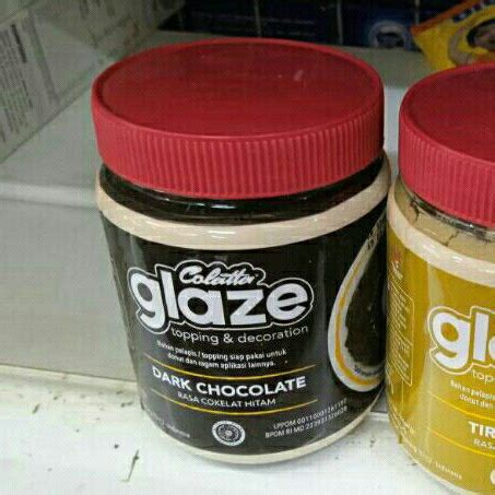 Jual Colatta Glaze Dark Chocolate 250g Shopee Indonesia