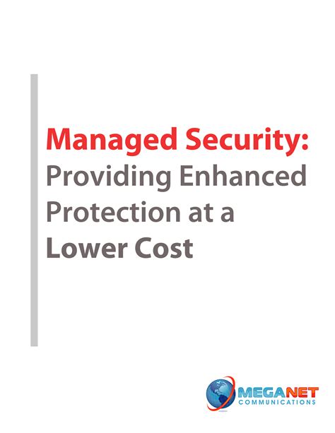 The Benefits of Managed Firewalls and Security