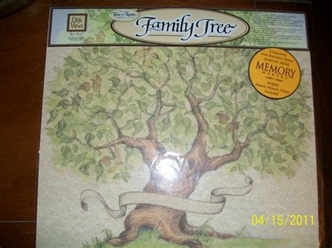 Family Tree Scrapbook Page Kit 12x12