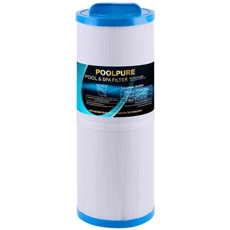 POOLPURE Spa Filter Replaces Pleatco PWW50L Filbur FC 0172 Unicel 4CH