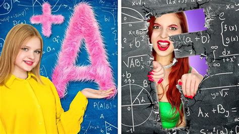 Estudiante Mala VS Estudiante De Chica Nerd A Reina De La Escuela