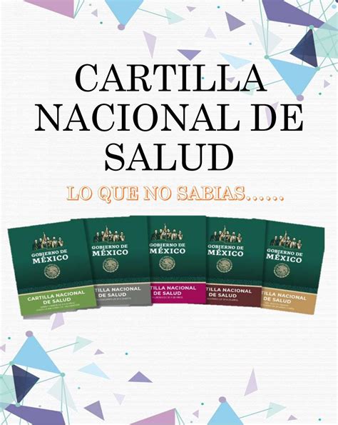 Cartilla Nacional De Salud