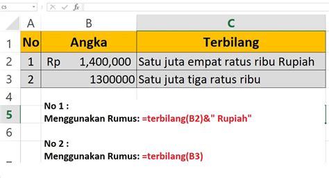 Cara Merubah Angka Menjadi Huruf Di Excel Archives Blog Tutorial