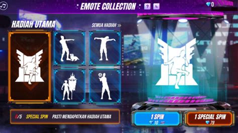 Emote Legendaris FFWC Throne Hadir Di Event Collection Party SPIN