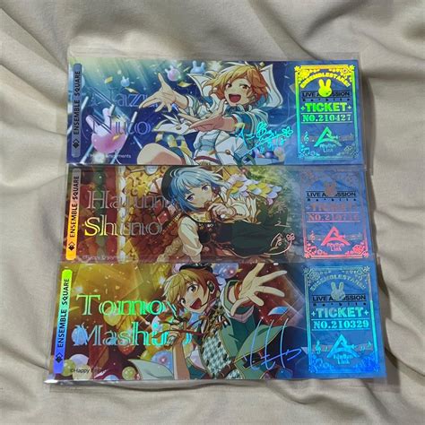 Ensemble Stars Enstars Cn Holographic Laser Ticket Hobbies Toys