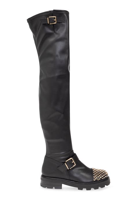 Jimmy Choo Biker Ii Leather Boots Women S Shoes Vitkac