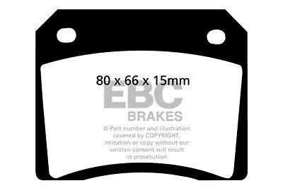 EBC Brakes DP3101C Redstuff Ceramic Low Dust Brake Pads EBay