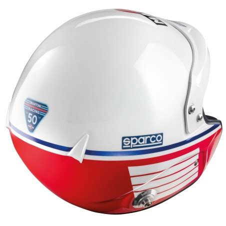 Casque Sparco Air Pro Rj I Martini Racing Avec Logo