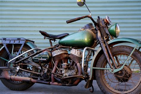 Harley Davidson Wla Naked Racer Moto Co Antique Motorcycles