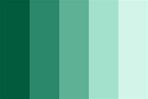 Jammin Jungle Green Color Palette