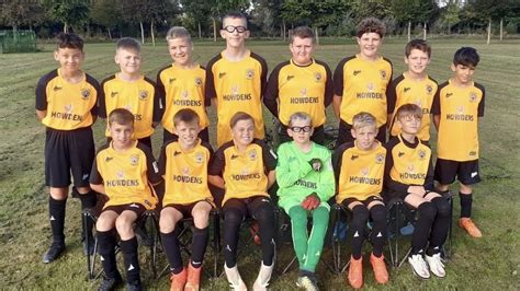 Under 12s Black Team Goole Town Tigers Jfc