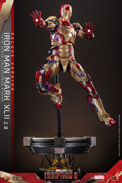 Hot Toys MMS D B Iron Man Iron Man Mark XLII Deluxe Version Special Edition