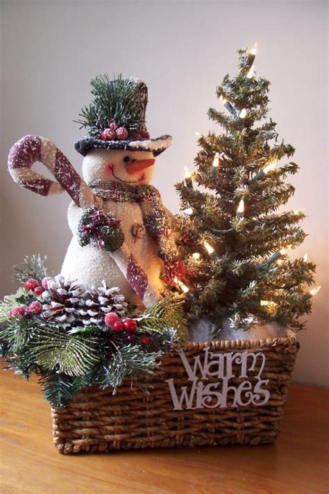 29 Fun Snowman Christmas Decorations For Your Home - DigsDigs