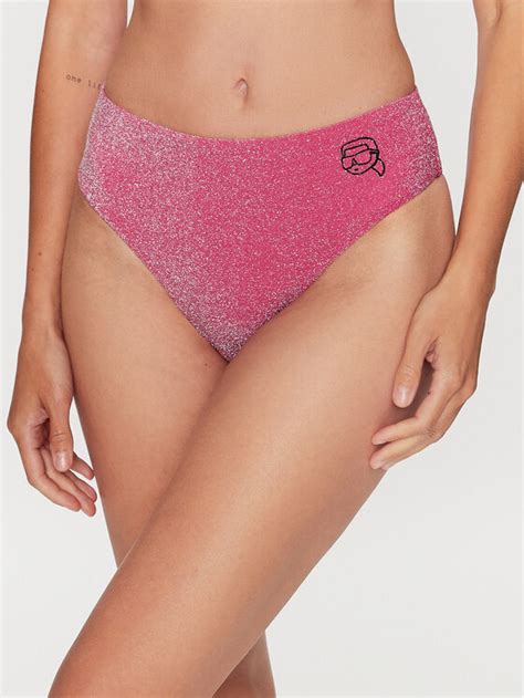 KARL LAGERFELD Bikini Unterteil Ikonik 2 0 230W2229 Rosa Modivo At