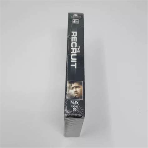 The Recruit Vhs Al Pacino Colin Farrell New Sealed