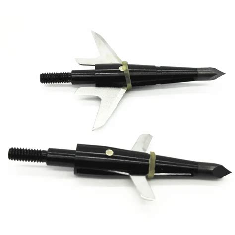 Broadhead 3pcs Swhacker 2 Blade Expandable Broadheads 100 Grain 2.5 ...