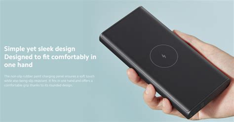 Xiaomi Mi 10000mAh 10W Wireless Fast Charging Power Bank | SaveMart
