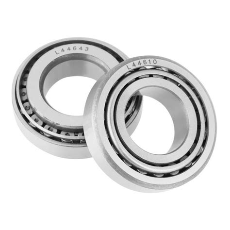 Buy 2 Pcs L44643 Steel Single Row High Speed Tapered Roller Bearings