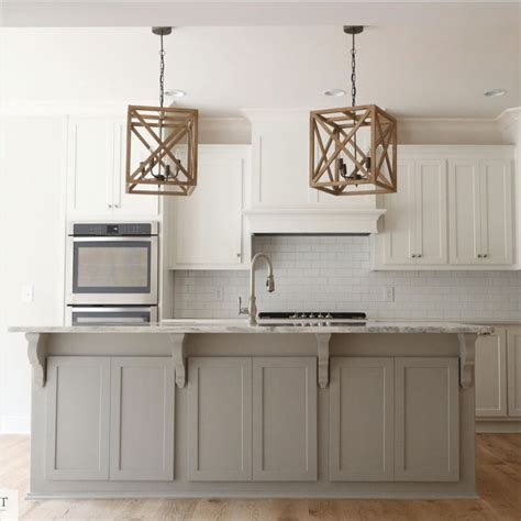 Sherwin Williams Mindful Gray Grey Kitchen Island Kitchen Cabinet