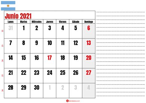 Calendario Junio 2021 Argentina Para Imprimir Gratis Calendario Junio Porn Sex Picture