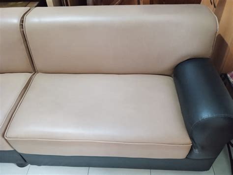 Di Jual Sofa Sudut Kursi Tamu Full Set Pcs Tanpa Meja Kulit