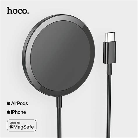 Hoco MagSafe Charger Wireless Original 15W Fast Charging For iPhone ...