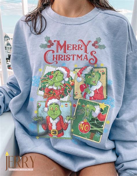 Merry christmas grinch shirt, funny grinch xmas, disney grinch, merry ...