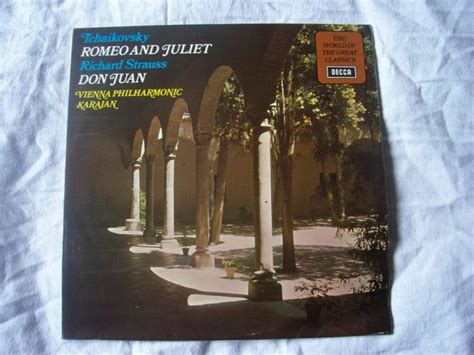 SPA 119 Romeo Juliet Don Juan VPO Karajan LP Pyotr Ilyich Tchaikovsky