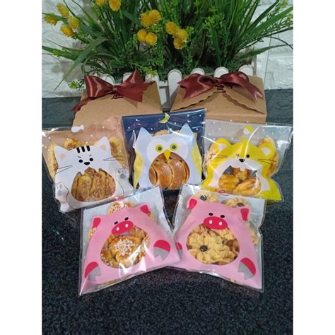 Jual Kue Kering Mini Kastangel Nastar Semprit Kacang Salted Egg Skippy