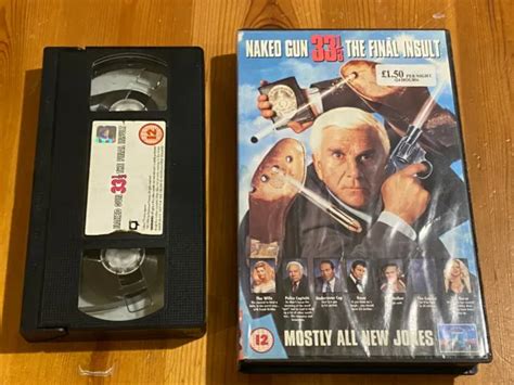 THE NAKED GUN 2 1 2 Big Box Ex Rental Vhs Tape 3 00 PicClick UK