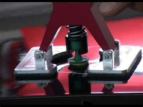 Технология ремонта вмятин без покраски - YouTube