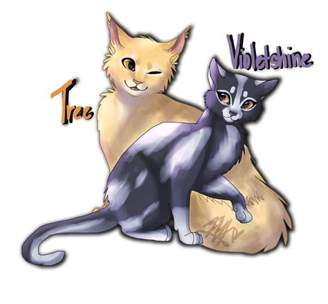 Tree x Violetshine by FangArtKitty on DeviantArt