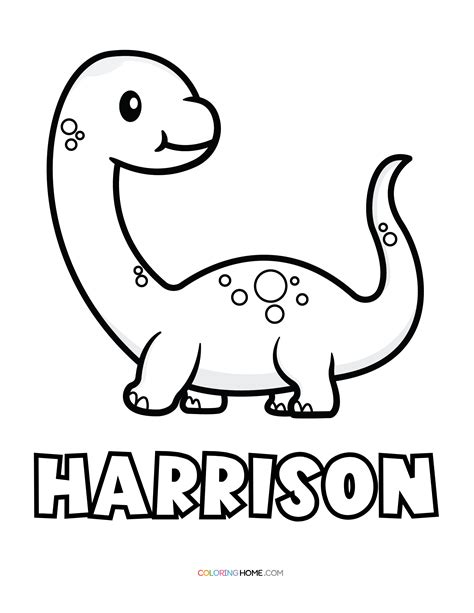 Harrison Name Coloring Pages - Coloring Nation