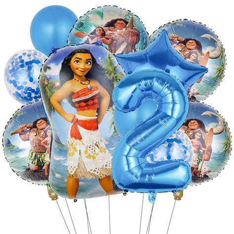 Buy Hilloly Pcs Moana Birthday Supplies Moana Party Set Moana