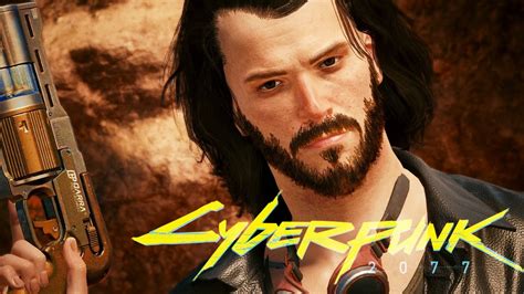 My First Try At Making Keanu Reeves Johnny Silverhand In Cyberpunk