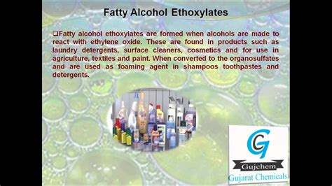 Learn about Different Types of Ethoxylates used in Industrial ...