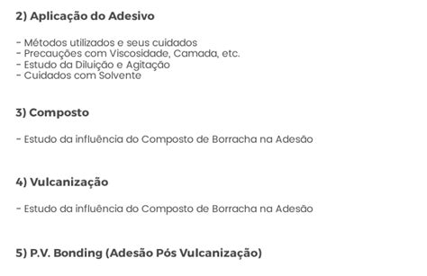 ABTB Curso Adesão Metal Borracha