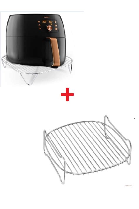 Uzaypix Xxl Airfryer Stant Altlık Ve Izgara Teli Airfryer Aksesuar