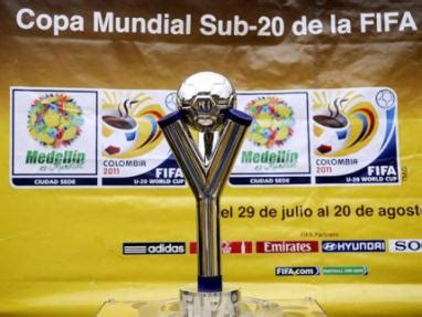 El Trofeo del Mundial Sub 20 ya está en Bogotá