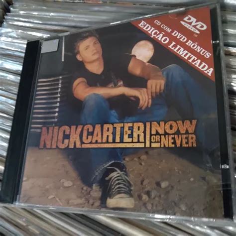 Nick Carter Cd Dvd Now Or Never Pop