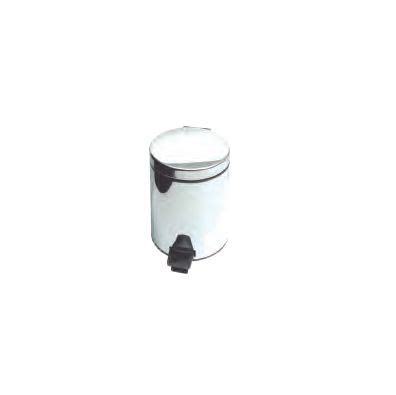 Papelera De Pedal L Acero Inox Aisi Brillo Acp Br