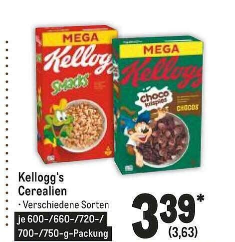 Kellogg S Cerealien Angebot Bei METRO