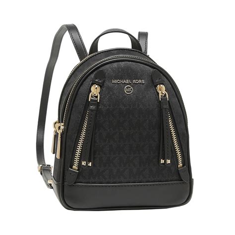 Mochila Michael Kors Negra Logo Relieve Atelier Yuwa Ciao Jp