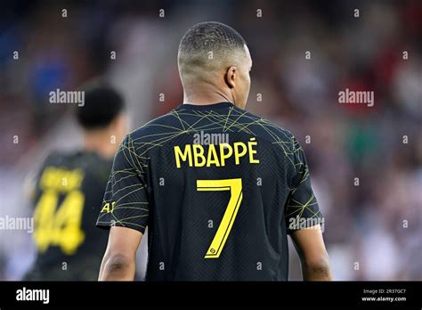 Paris France 21st Mai 2023 Kylian Mbappe Lors Du Match De Football